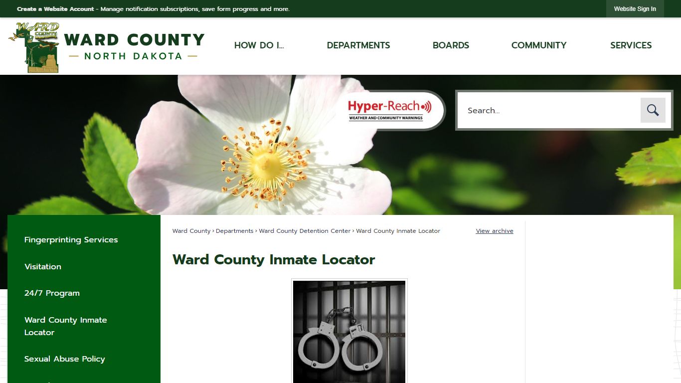 Ward County Inmate Locator | Ward County, ND - Official Website